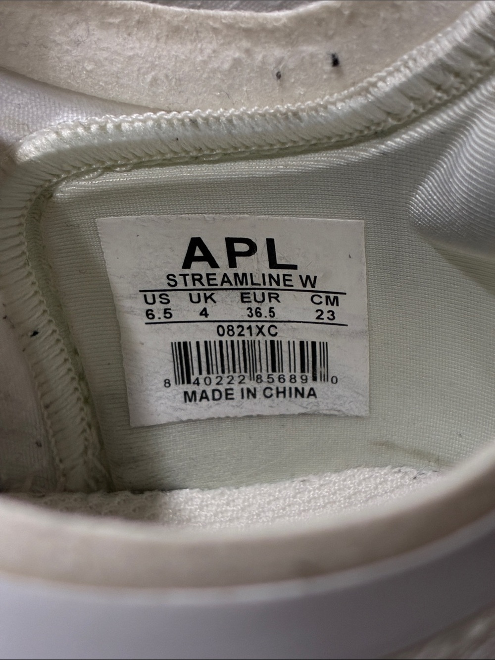 APL Streamline Running Sneakers Shoes Sz 6.5 - Picture 2 of 6